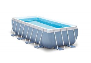 Intex 16ft X 8ft X 42in Rectangular Prism Frame Pool Set