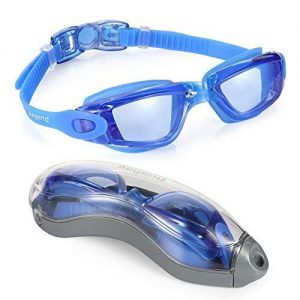 Aegend Swim Goggles, Swimming Goggles No Leaking Anti Fog UV Protection Triathlon Swim Goggles with Free Protection Case for Adult Men Women Youth Kids Child, Multiple Choice amazon