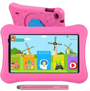10.1 inch Kids Tablets Android 10 Go, 2+32GB ROM, iWawa Pre-Installed, 2.4G WiFi only