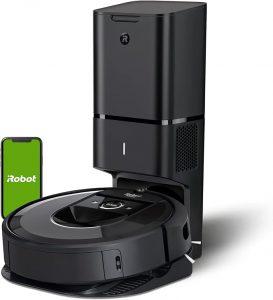iRobot Roomba i7+ (7550) Robot Vacuum with Automatic Dirt Disposal - Empties Itself for up to 60 Days, Wi-Fi Connec
